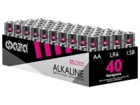 Батарейка АА LR6 1.5V Alkaline LR6A-P40 ФАZA  купить