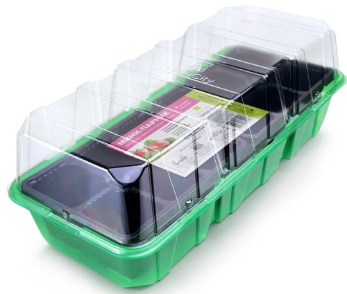 Мини-парник (2 вставки),зеленый