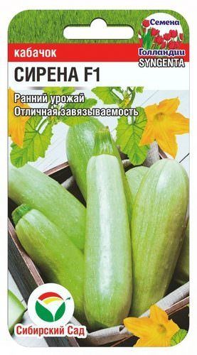 Кабачок Сирена F1 