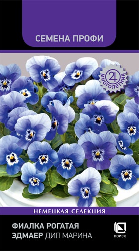 Фиалка рогатая Эдмаер Дип Марина