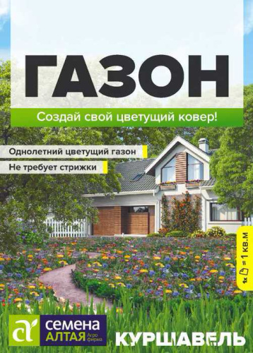 Газонная трава Куршавель 20г