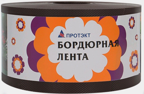 Лента Бордюрная 15см*30м 1м/30м Коричневая