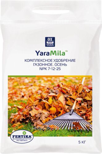 ФЕРТИКА YaraMila Газонное Осень 7-12-25 /5кг