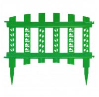 Забор декор. Палисадник зеленый l=3m, h=32cm  купить