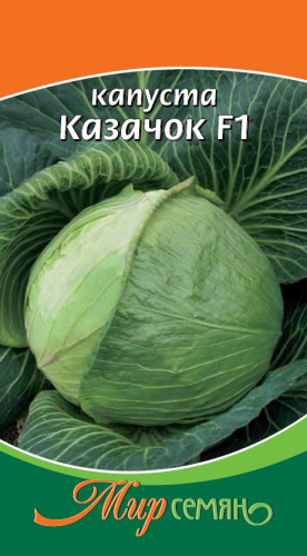 Капуста Казачок F1 0.5г