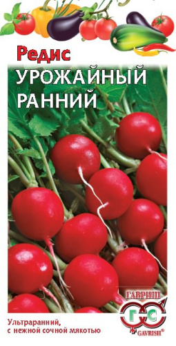 Редис Урожай ранний 