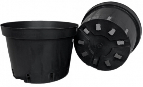 Горшок 20л d=38см, h=25см литьевой круглый