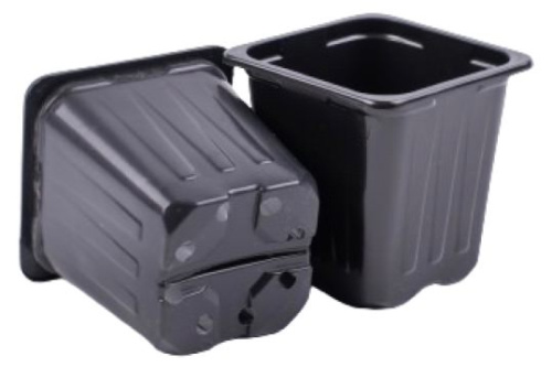 Горшок  0.20л 7*7*7см формованный квадрат