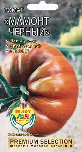 Томат Мамонт чёрный 