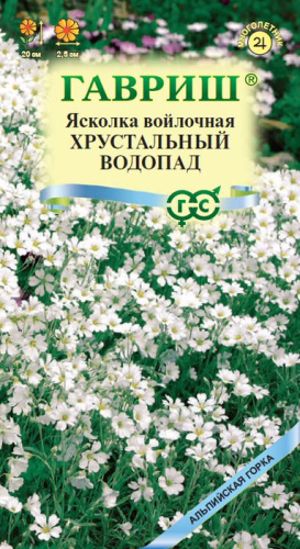 Ясколка войлочная  Хрустальный водопад  