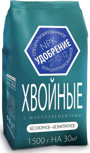 Удобрение Хвойное с микроэлементами Агроуспех 1,5кг