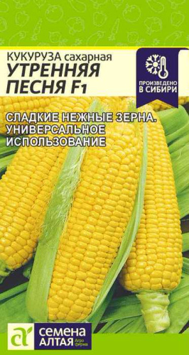 Кукуруза Утренняя Песня F1 сахарная