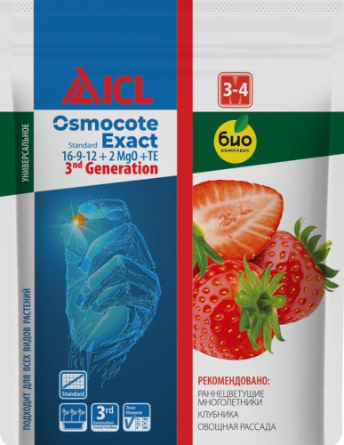 Удобрение Осмокот Экзакт станд.  3-4 мес. 500г пакет