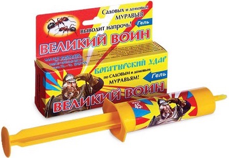 Великий Воин гель от муравьев 45г