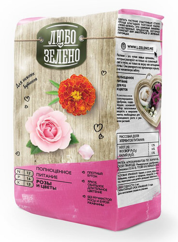 Тукосмесь Розы и Цветы брик 1кг/12