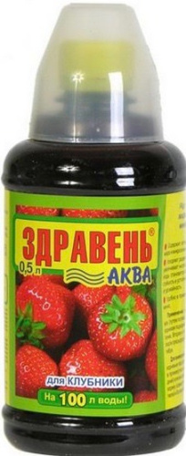Здравень/АКВА КЛУБНИКА 0,5л