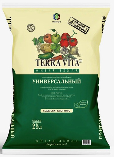 Грунт Живая Земля универсальная 25л
