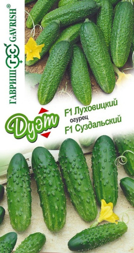 Огурец Луховицкий F1+ Суздальский F1 