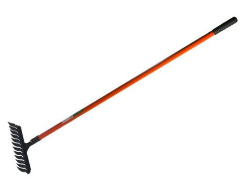 Грабли 12-зубые с черенком мет. витые 1400ммSG (ST6089-01)