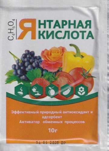 Янтарная кислота 10г