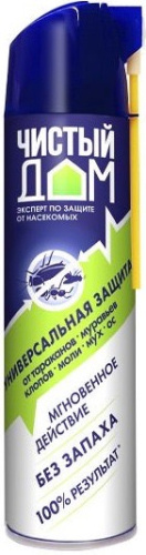 Аэрозоль Супер Универсальный Чистый Дом 600мл
