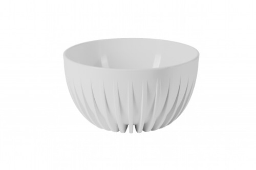 Кашпо миска Сигма 4.5л белый d24  h14.5