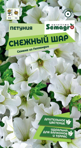 Петуния Снежный шар
