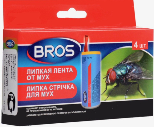 Ленты-мухоловы висячие 1шт BROS 