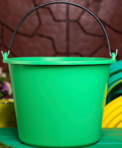 Ведро 16л садовое цветное /1