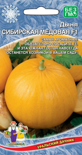 Дыня Сибирская медовая F1