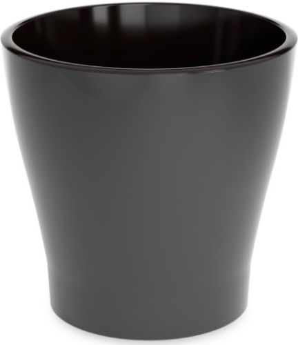Горшок Лея 17л графитовый двойной (с автополивом)