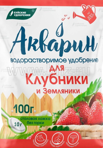 Акварин д/клубники и земляникий  100г