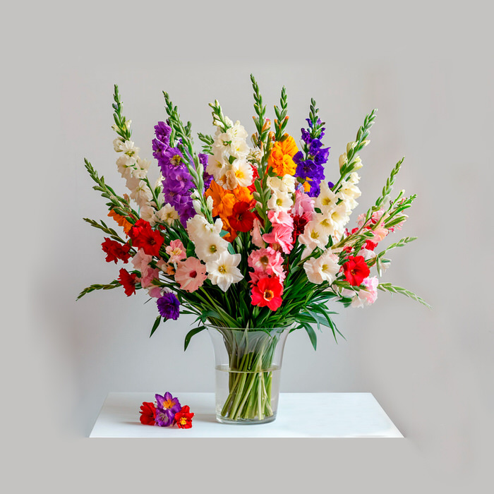 Гладиолусы