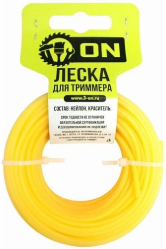 Леска для тримера Звезда 4,0мм 15м 