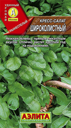 Кресс-салат Широколистный 