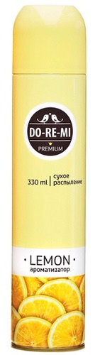 Освежитель воздуха "Лимон" 330мл (415м3) (Do-re-mi Premium)
