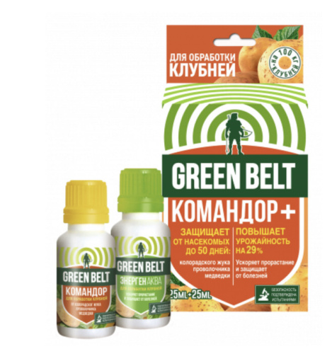 Командор + для обработки клубней картофеля (2 фл по 25 мл)