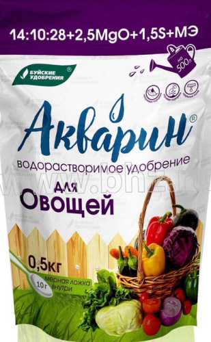 Акварин д/овощей 0.5кг дой-пак