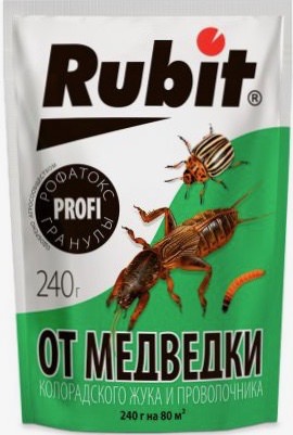 Рубит Рофатокс гранулы от колорад. жука и др.вредителей 240гдой-пак