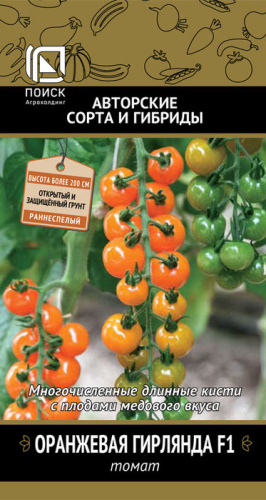 Томат Оранжевая гирлянда F1