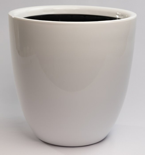 Кашпо Сириус 16.5л белый d30