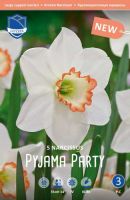 Нарцисс крупнокорончатый "Pyjama Party" (1х5шт) купить