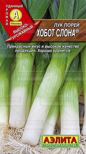 Лук (порей) Хобот слона 