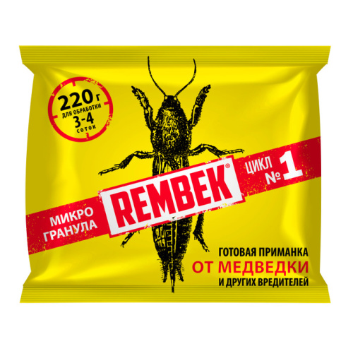Рембек от Медведки микрогранулы 220г