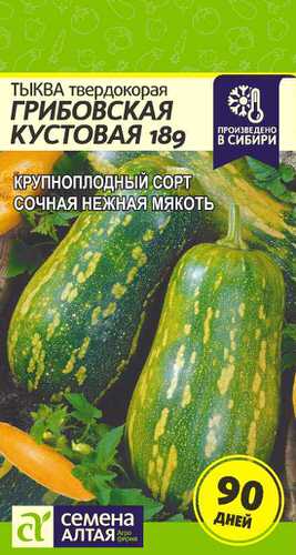 Тыква Грибовская Кустовая 189