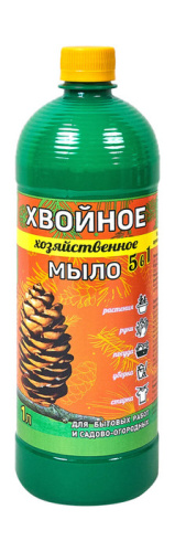 Мыло Хвойное хозяйственное 5в1 1л для садово-огородных и бытовых работ/8