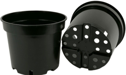 Горшок 10л d=29см, h=23см литьевой круглый 