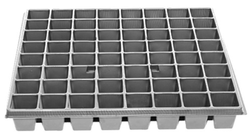 Кассета 64 ячеек 410мм*410мм*50мм 0,09л/