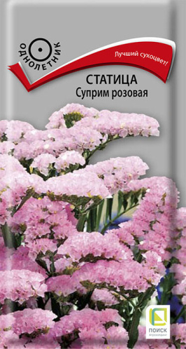 Статица Суприм розовая 