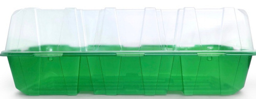 Мини-парник (2 вставки),зеленый,без вставок